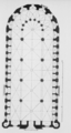 Plan of Santa Maria del Mar, Barcelona