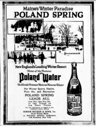 Poland Spring and Water 1919