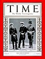 Princes Edward, Henry, and George Time cover 1927