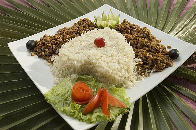 Qeema With Rice