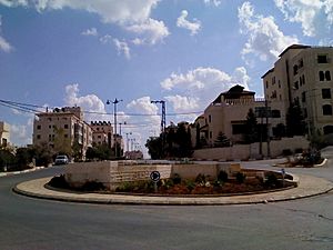 Ramallah, Palestine, George Habbash square