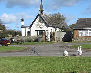 Residence in former chapel at Hett Village - geograph.org.uk - 1538309.jpg