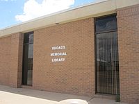 Rhoads Memorial Library, Dimmitt, TX IMG 4828