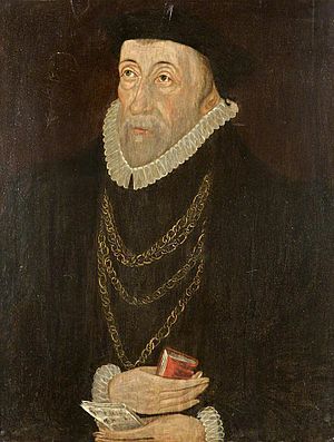 Richard Pate in later life by unknown artist