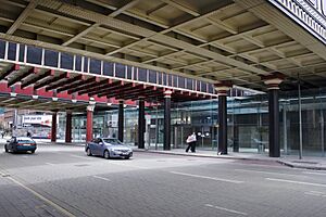 Salford central railway station