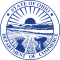Seal of the Ohio Department of Commerce