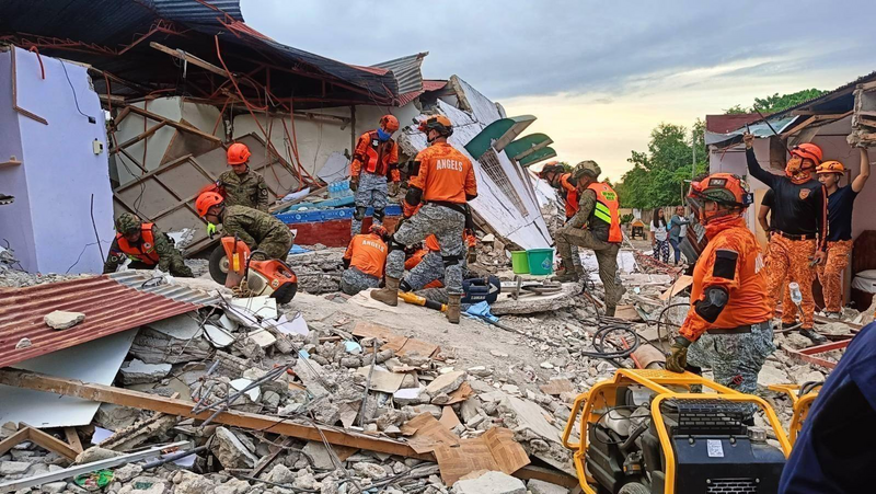 Search Retrieval Cebu Quake, 2025