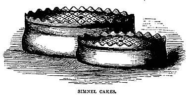 Simnel Cake, 1869