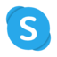 Logo of Skype (2019–present)