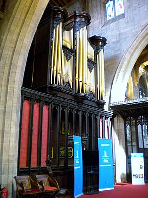 St Laurence organ