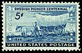 Swedish pioneer (Midwest) 1948 U.S. stamp.1
