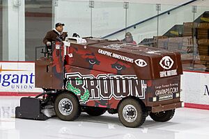 The Brown ice resurfacer