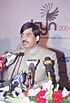 The Union Minister for Textiles Shri Syed Shahnawaz Hussain addressing the Press on the forthcoming mega event for showcasing the expertise and capabilities of Indian Fashion Industry, Textiles and Apparel manufacturing.jpg