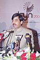 The Union Minister for Textiles Shri Syed Shahnawaz Hussain addressing the Press on the forthcoming mega event for showcasing the expertise and capabilities of Indian Fashion Industry, Textiles and Apparel manufacturing