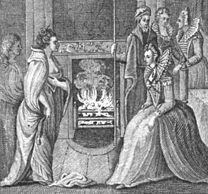 The meeting of Grace O'Malley and Queen Elizabeth I