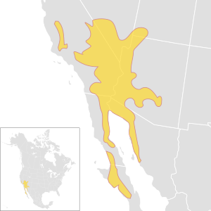 Toxostoma lecontei species distribution map.svg