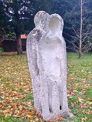Unidentified sculpture 3 at Farnham Library