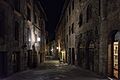 Via San Giovanni - San Gimignano, Siena, Italy - March 24, 2016 01