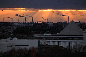 View from Futamurayama Observation Deck (Winter)1, Toyoake 2010
