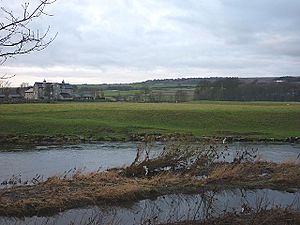 Watercrook Farm and the River Kent