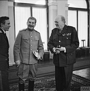 Winston and Stalin 1945