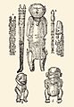Wooden idols of Polynesia (1830)