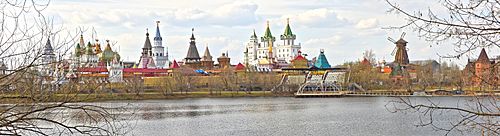 Панорама кремля в Измайлово