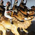2nd floor, German Gallery, Heyde Figures, -27- Heyde, Germany, Arab Camel Corps