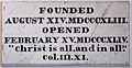 AbbeygreenChurchMarbleFoundingPlaque