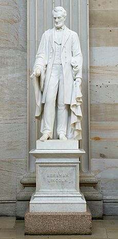 Abraham Lincoln statue by Vinnie Ream