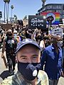 Adam Schiff at George Floyd Protest