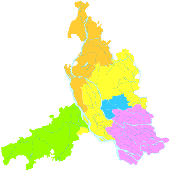 Administrative Division Foshan
