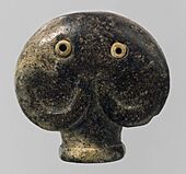 Amulet in the form of a head of an elephant MET DP109384 (cropped)