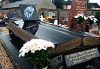 Anquetil's grave at Quincampoix
