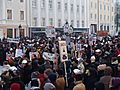 Anti ACTA demonstration in Tartu