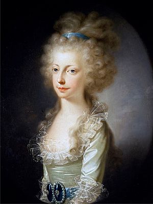 Archduchess Maria Clementina of Austria, 1796, Duchess of Calabria.jpg