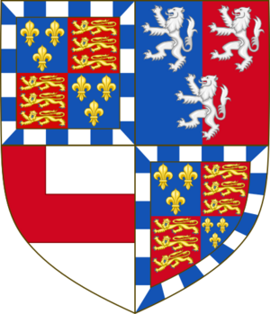 Arms of Edward Somerset, 4th Earl of Worcester
