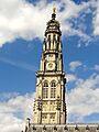 Arras (62), beffroi, vue depuis l'est