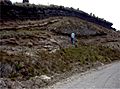 Ash Fall Deposits and Debris Flow at Nevado del Ruiz volcano in Colombia