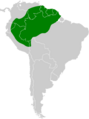 Automolus infuscatus map
