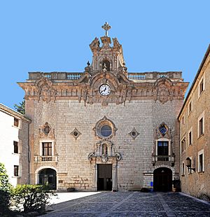 Basilica of Santuari de Lluc - Facade