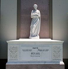 Bette Davis Tomb