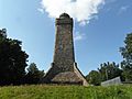 Bismarck tower in Glauchau, Saxony (Barras)