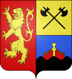 Blason ville fr Langoiran (Gironde)
