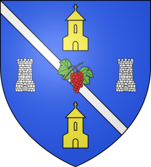 Blason ville fr Saint-Sulpice-et-Cameyrac (Gironde)