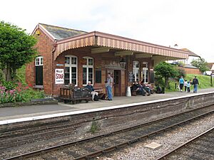 Blue Anchor station down side