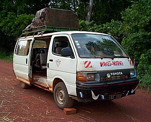 Bush taxi minibus type