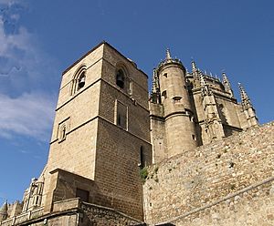 Catedral de Plasencia, Torre del campanario