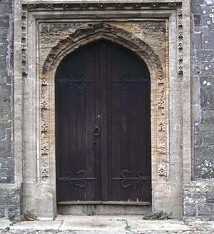 Church Door St Andrew's Stratton - geograph.org.uk - 298732