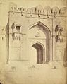 Close view of the Suhaili Gate of the Fort, Rohtak